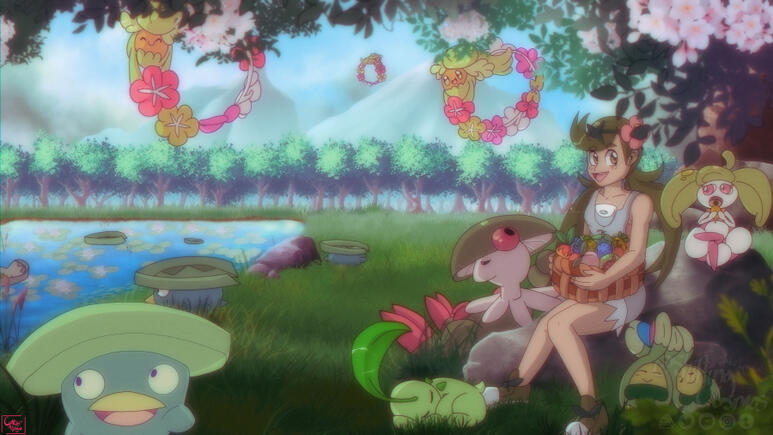 Marshside Snack [Retro Cell Shading]