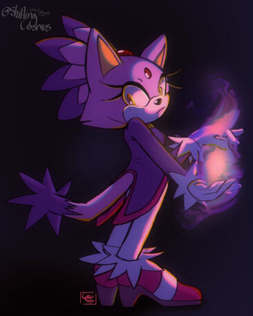 Blaze Burning Hot [Soft Shading]