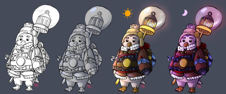 Penguinfolk Merchant, 2021