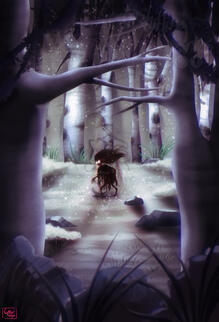 Smoldering Woman Visual Development; 2023