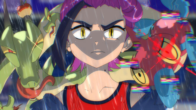 Paldea Nuzlocke Style Contest: Champion Kieran [Sketch done by Moxie 2D]