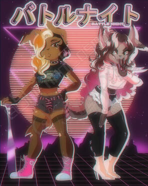 Battle Night [VHS Mock up, Sketch done by @Smidg3n]